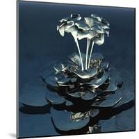 3D Flower-kjolak-Mounted Art Print