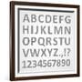 3D Font-theseamuss-Framed Art Print