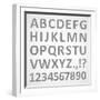 3D Font-theseamuss-Framed Premium Giclee Print