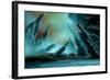 3D Illustration of Landscape with Fancy Concept Which is Observed Several Jagged Rocks in a Very Cl-estevez-Framed Art Print