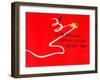 3D Is the Minimum Foreign Letter Postage Rate-Manfred Reiss-Framed Art Print