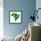 3D Map Of Brazil-vinz89-Framed Art Print displayed on a wall