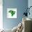 3D Map Of Brazil-vinz89-Framed Art Print displayed on a wall