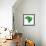 3D Map Of Brazil-vinz89-Framed Art Print displayed on a wall