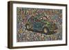 3D Mosaic-Mark Gordon-Framed Giclee Print