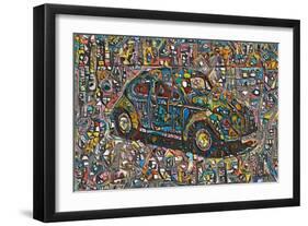 3D Mosaic-Mark Gordon-Framed Giclee Print