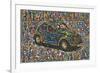 3D Mosaic-Mark Gordon-Framed Giclee Print