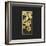 3D Render Gold Wall Art Metal Sculpture-deckorator-Framed Art Print