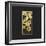 3D Render Gold Wall Art Metal Sculpture-deckorator-Framed Art Print