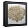 3D Render Picture in Gold Coral-deckorator-Framed Stretched Canvas