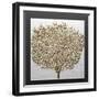 3D Render Picture in Gold Coral-deckorator-Framed Art Print