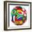 3D Rendering Of A Soccer Ball With Flags Of The Participating Countries In World Cup 2010-zentilia-Framed Art Print