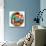 3D Rendering Of A Soccer Ball With Flags Of The Participating Countries In World Cup 2010-zentilia-Mounted Art Print displayed on a wall
