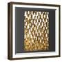 3D Wall Art, Paintings with Gold Leaf-deckorator-Framed Art Print