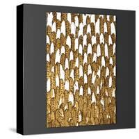 3D Wall Art, Paintings with Gold Leaf-deckorator-Stretched Canvas