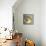 3D Wall Art Picture Modern Moon Gold-deckorator-Stretched Canvas displayed on a wall