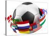 3D World Soccer Ball-bioraven-Stretched Canvas