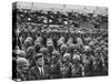 3rd Armored Division Reviewed by President John F. Kennedy with Major General John R. Pugh-John Dominis-Stretched Canvas