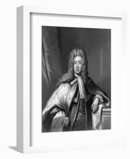 3rd Earl Derwentwater-Godfrey Kneller-Framed Art Print