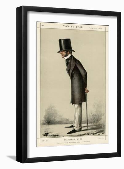 3rd Earl Fortescue, Vanity Fair-Carlo Pellegrini-Framed Art Print