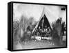 3rd New Hampshire Infantry Eating-null-Framed Stretched Canvas