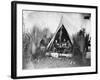 3rd New Hampshire Infantry Eating-null-Framed Photographic Print