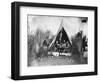 3rd New Hampshire Infantry Eating-null-Framed Photographic Print