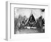 3rd New Hampshire Infantry Eating-null-Framed Photographic Print