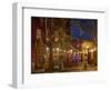 3rd Street in downtown McMinnville, Oregon, USA-Chuck Haney-Framed Photographic Print