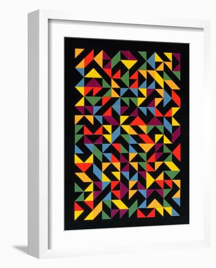 3x36 Permutations, 1986-Peter McClure-Framed Giclee Print