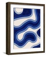 3X4 Aspectratio Indigo6-Elena Ristova-Framed Giclee Print