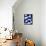 3X4 Aspectratio Indigo6-Elena Ristova-Framed Stretched Canvas displayed on a wall