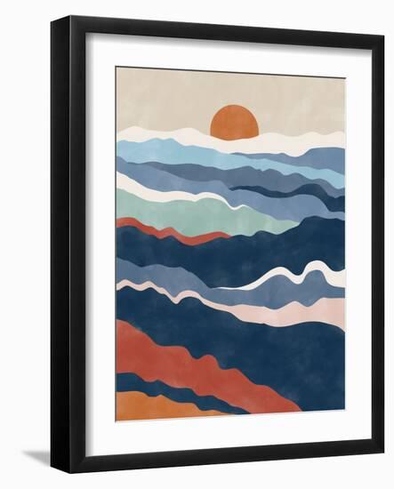 3X4 Aspectratiobluerust79-Elena Ristova-Framed Giclee Print