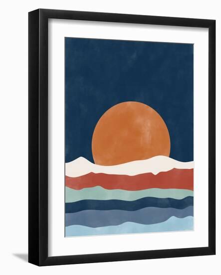 3X4 Aspectratiobluerust81-Elena Ristova-Framed Giclee Print