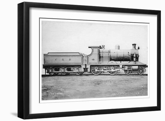 4-4-0 Tender Engine, Steam Locomotive Built by Kerr, Stuart and Co, Early 20th Century-Raphael Tuck-Framed Giclee Print