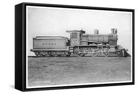 4-4-0 Tender Engine, Steam Locomotive Built by Kerr, Stuart and Co, Early 20th Century-Raphael Tuck-Framed Stretched Canvas