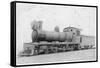 4-6-0 Tender Engine, Steam Locomotive Built by Kerr, Stuart and Co, Early 20th Century-Raphael Tuck-Framed Stretched Canvas