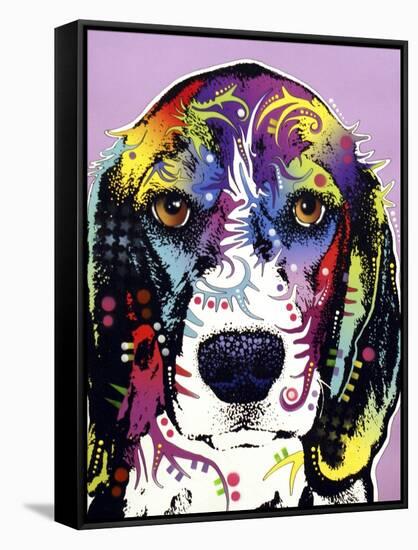 4 Beagle-Dean Russo-Framed Stretched Canvas