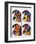 4 Danes-Dean Russo-Framed Giclee Print