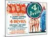 4 Devils, (AKA Four Devils), 1928-null-Mounted Art Print