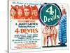 4 Devils, (AKA Four Devils), 1928-null-Stretched Canvas