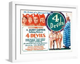 4 Devils, (AKA Four Devils), 1928-null-Framed Art Print