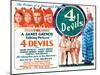 4 Devils, (AKA Four Devils), 1928-null-Mounted Art Print