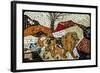 (4) From The Series, Twelve Tribes Of Israel-Joy Lions-Framed Giclee Print