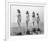 4 Girls Standing Tall-null-Framed Art Print