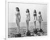 4 Girls Standing Tall-null-Framed Art Print