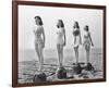 4 Girls Standing Tall-null-Framed Art Print