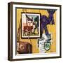 "4-H Momentos,"April 1, 1950-John Atherton-Framed Giclee Print