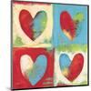 4 Hearts-Anna Flores-Mounted Art Print