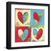 4 Hearts-Anna Flores-Framed Art Print